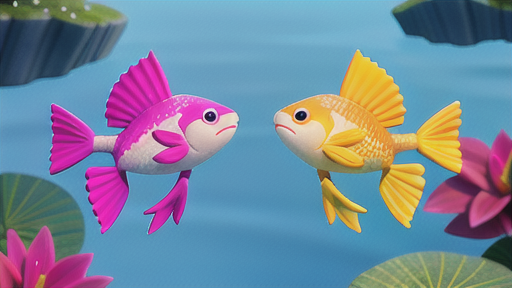 うお座：二匹の魚