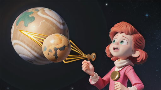 静止した惑星の解釈