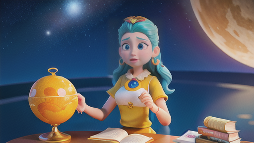 金星と海王星：愛と美の深化