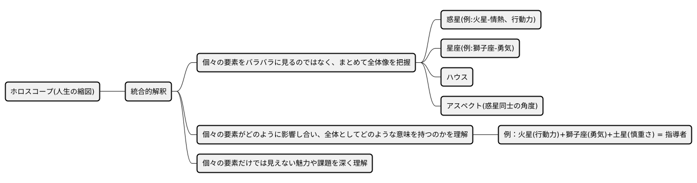 統合的解釈とは
